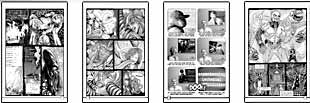 comic book pages from hell