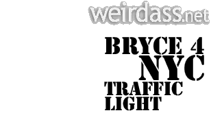 Weirdass.net free Bryce 4 Tarffic light model